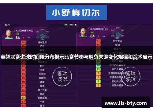 英超联赛进球时间段分布揭示比赛节奏与胜负关键变化规律和战术启示